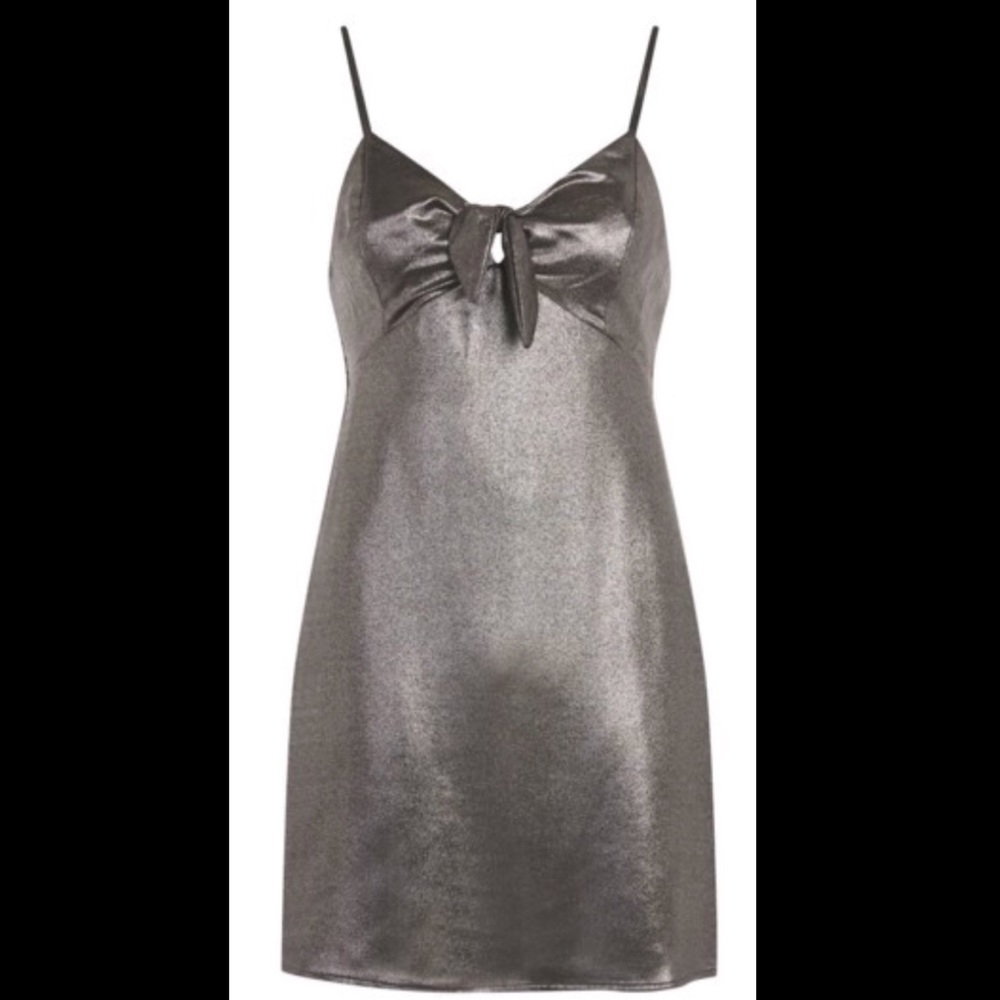 Metallic Slipdress